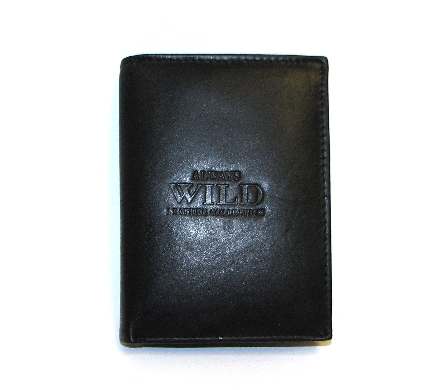 Чоловічий шкіряний гаманець Always Wild N4-SCR/3094 чорний